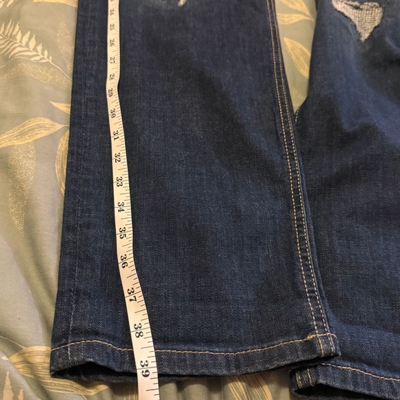 Vintage America Deep Indigo Straight Leg Jeans Size 12/31 - Picture 11 of 11